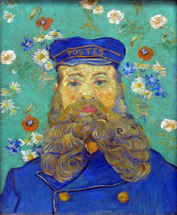 Portrait of Joseph Roulin by Vincent Van Gogh Portrait of Joseph Roulin by Vincent Van Gogh