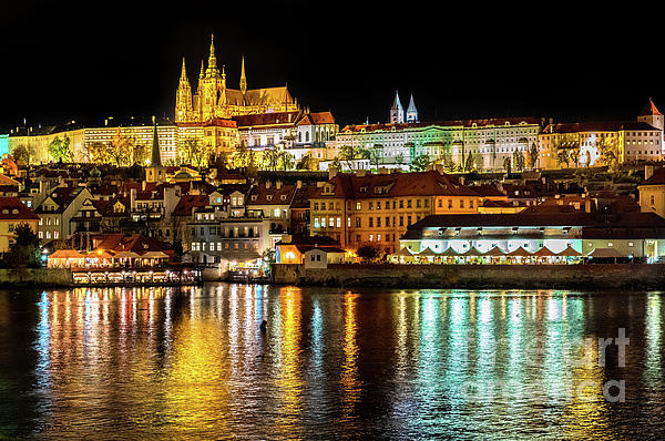 Prague Castle at Night by Miles Whittingham Prague Castle at Night by Miles Whittingham
